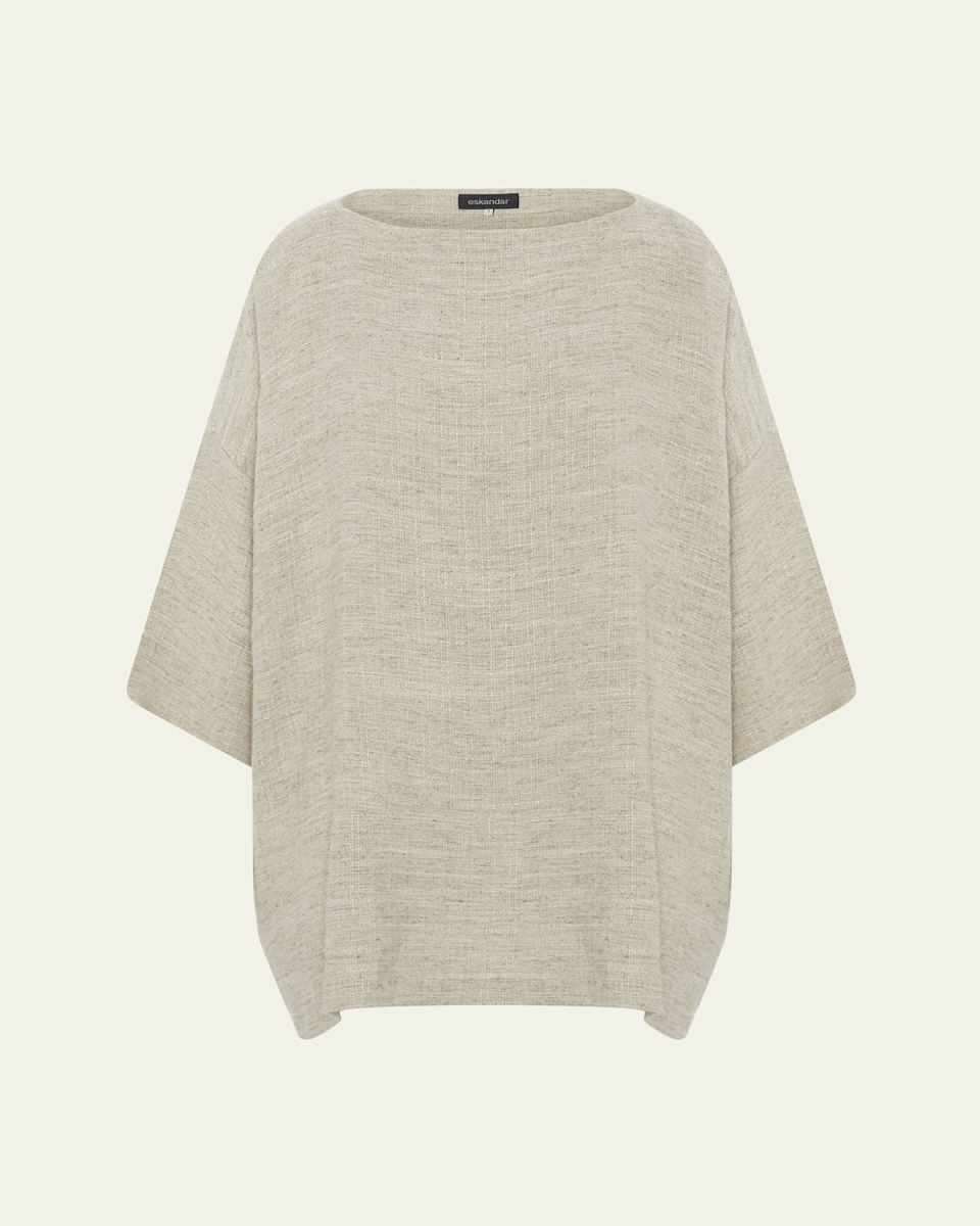 3-4 Sleeve Scoop Neck (Long Length)